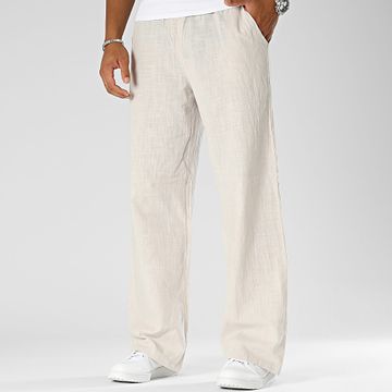 Frilivin - Pantaloni dal taglio rilassato beige chiaro