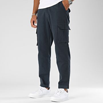Frilivin - Pantaloni cargo blu navy
