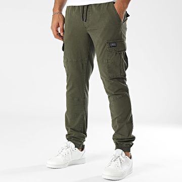 American People - Pantaloni Cargo Khaki verde mela