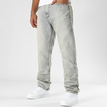 LBO - Jeans Denim 3409 dal taglio rilassato Grigio chiaro