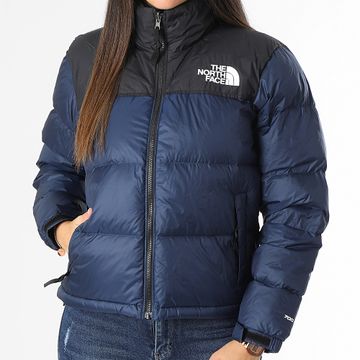 The North Face - Cappotto donna Retro Nuptse A3XEO Blu Navy Nero