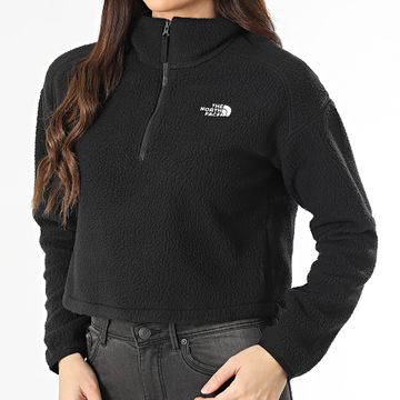 The North Face - Giacca donna in pile nera