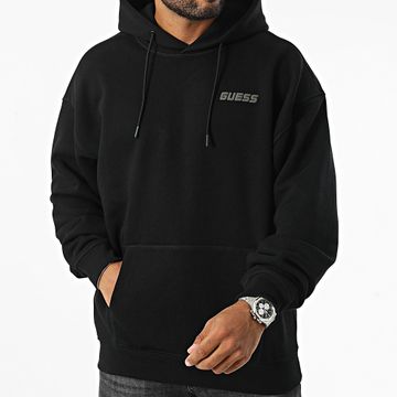 Guess - Felpa con cappuccio Z4YQ00-K9V31 Nero