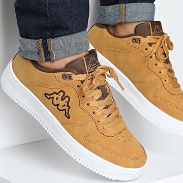 Kappa - Maserta 4 33198DW Giallo Tan Marrone Logo Sneakers
