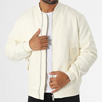 Frilivin - Giacca bomber beige chiaro