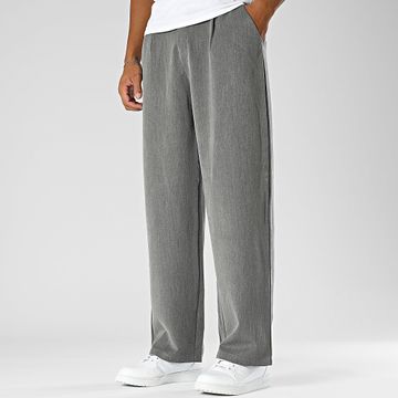 Frilivin - Pantaloni relaxed fit screziati grigio antracite