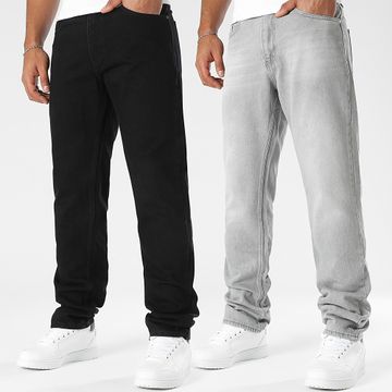 LBO - Jeans relaxed fit 2507 2509 Denim Grigio chiaro Nero