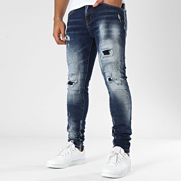 MTX - Jeans skinny in denim blu