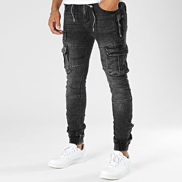 MTX - Pantaloni Cargo Jean neri