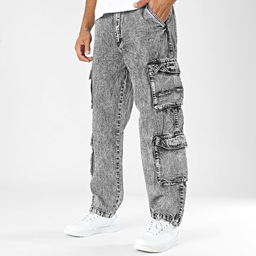 MTX - Pantaloni Cargo Slim Jeans Grigio