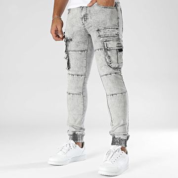 MTX - Pantaloni Cargo Slim Jeans Grigio