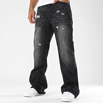 MTX - Jeans neri flare