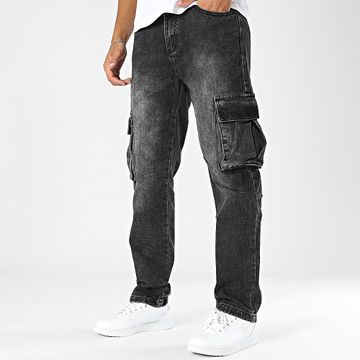 MTX - Pantaloni Cargo Slim Jeans neri