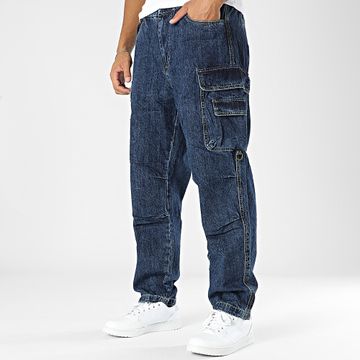 MTX - Jeans Cargo in denim blu