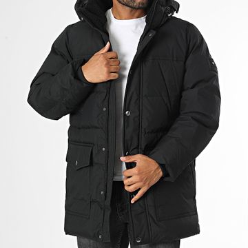 Tommy Hilfiger - Rockie Utility Parka con cappuccio 6593 nero