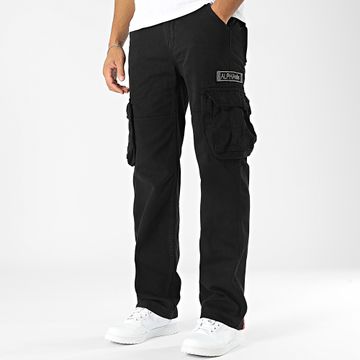 Alpha Industries - Pantaloni Jean Cargo 101212 Nero