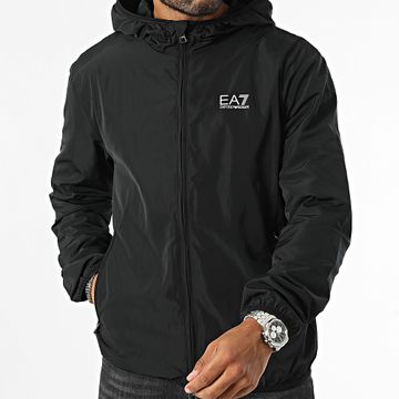 EA7 Emporio Armani - Giacca con cappuccio con zip 8NPB22-PNGRZ Nero