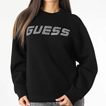 Guess - Felpa girocollo da donna V4BQ15-K7UW2 Nero