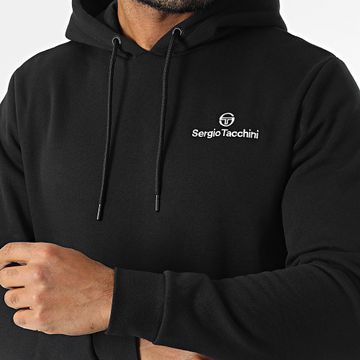 Sergio Tacchini - Felpa con cappuccio Lobby 024 41097 Nero