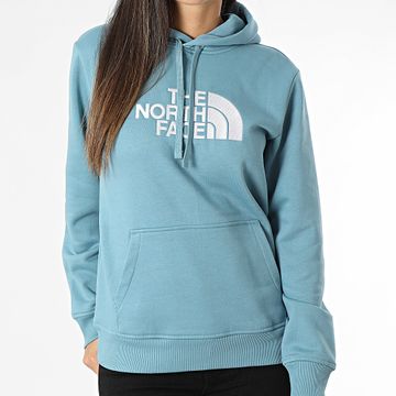 The North Face - Felpa con cappuccio Drew Peak Donna A89EH Blu chiaro