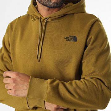 The North Face - Felpa con cappuccio Logo A89EJ Verde Khaki