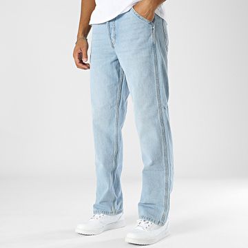 Jack And Jones - Eddie Worker - Jeans allentati in denim blu
