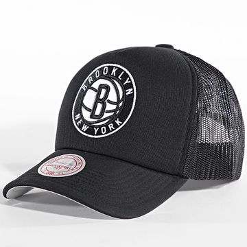 Mitchell and Ness - Cappello Trucker Evergreen Brooklyn Nets HT8032 Nero