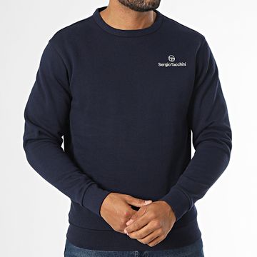 Sergio Tacchini - Salice Felpa girocollo 40766 blu navy