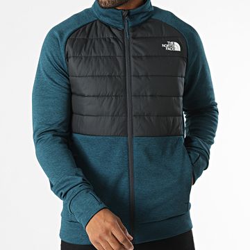 The North Face - Giacca Reaxion Hybrid A8946 Nero Navy con zip