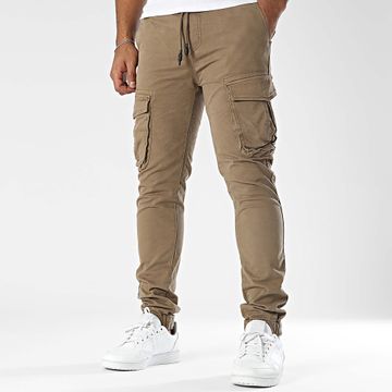 KZR - Pantaloni cargo beige scuro
