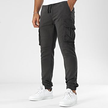 KZR - Pantaloni cargo grigio antracite