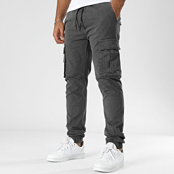 KZR - Pantaloni cargo grigio antracite