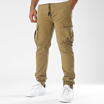 KZR - Pantaloni cargo beige scuro