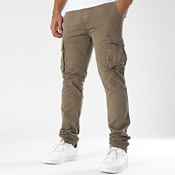 KZR - Pantaloni cargo beige scuro