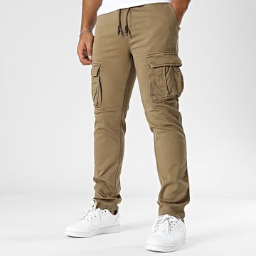 KZR - Pantaloni cargo beige scuro