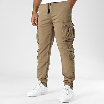 KZR - Pantaloni cargo beige scuro