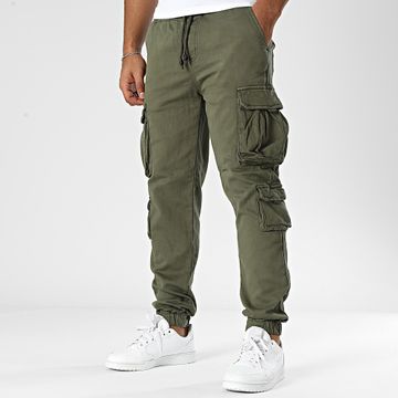 KZR - Pantaloni Cargo verde cachi