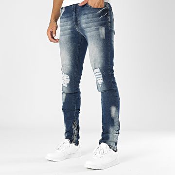 Ikao - Jeans skinny in denim blu