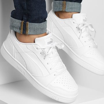 Puma - Scarpe da ginnastica Rebound V6 Low 392328 Puma White Cool Light Gray