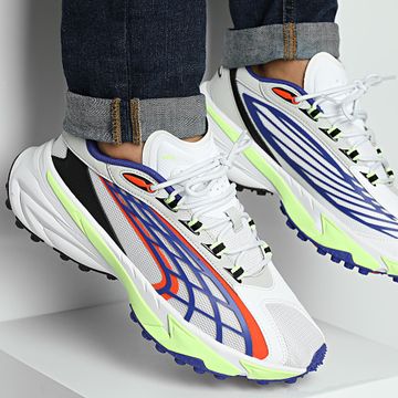 Puma - Scarpe da ginnastica Spirex Raceday 397705 Puma White Fizzy Apple