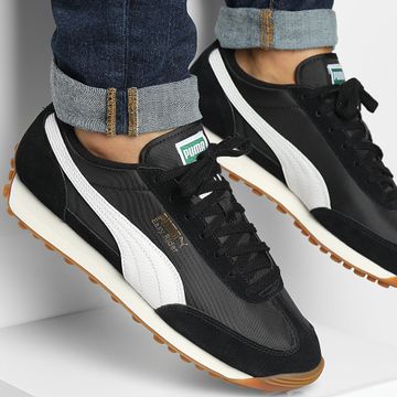 Puma - Scarpe da ginnastica Easy Rider Vintage 399028 Puma Nero Puma Bianco