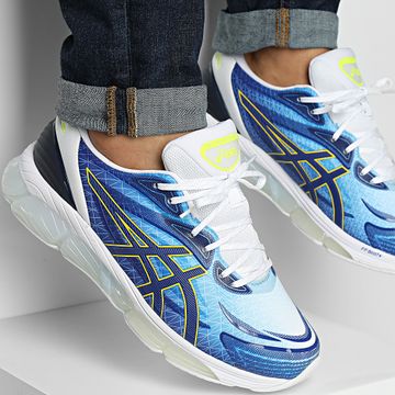Asics - Cestini Gel Quantum 360 VIII 1203A442 Blu di Prussia Bianco