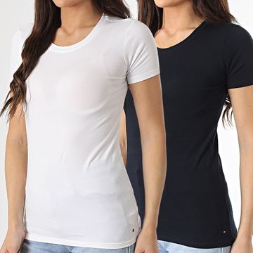 Tommy Hilfiger - Set di 2 magliette da donna 5525 White Navy