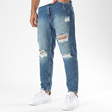 2Y Premium - Jeans slim in denim blu