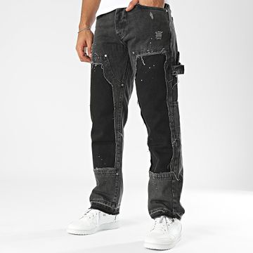 2Y Premium - Jeans neri dal taglio regolare