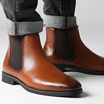 Classic Series - Stivali Chelsea Cognac