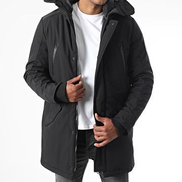 Classic Series - Parka con cappuccio Baryo nero