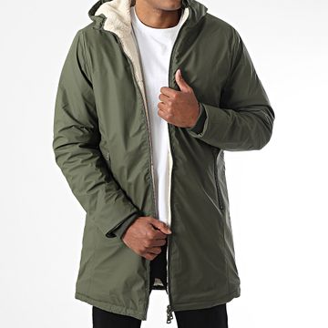 Classic Series - Parka con cappuccio Jaco verde kaki