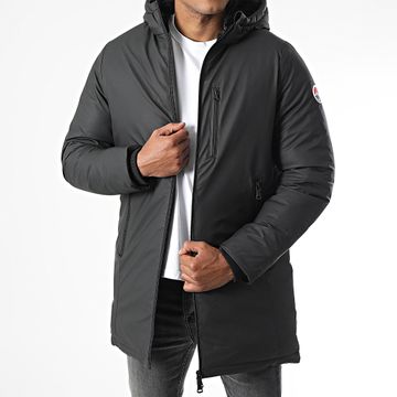 Classic Series - Parka nero con cappuccio Laurel