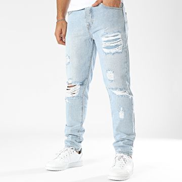 Classic Series - Jeans slim con lavaggio blu